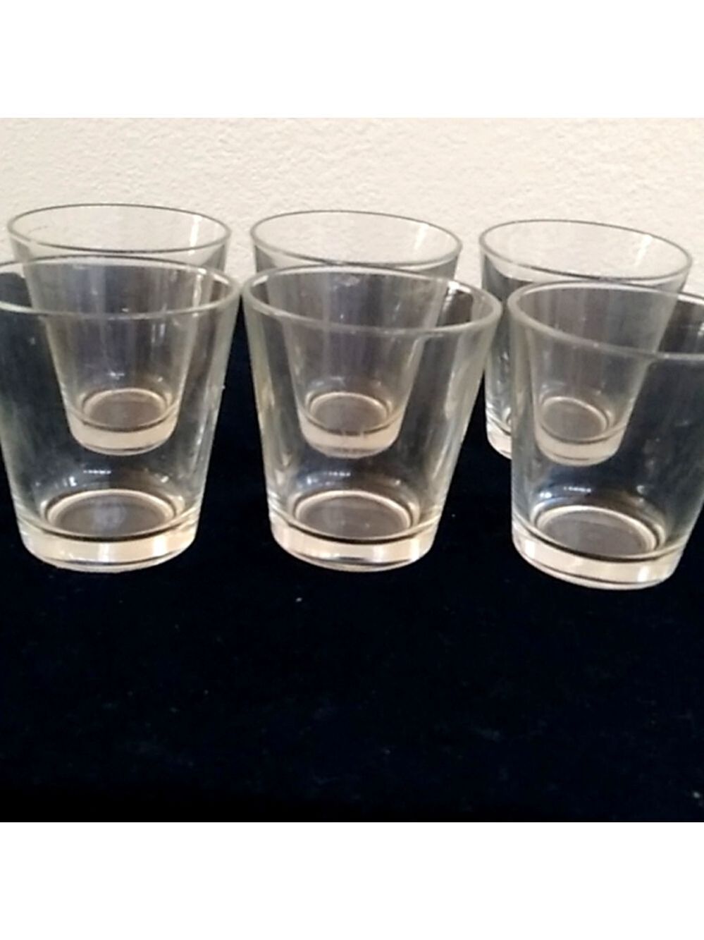 D- Set of 6 Juice Glasses
